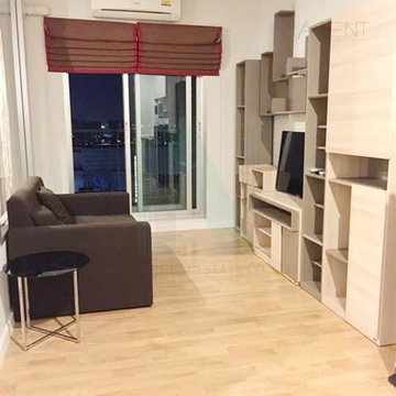 For rent THE PARKLAND NGAMWONGWAN - KHAE RAI 1 bedroom 24th floor.