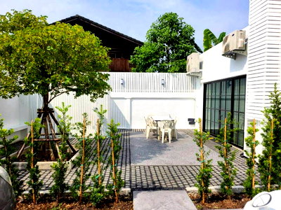 Townhouses for rent วิทยาลัยดุสิตธานี : Corner Townhouse for Rent Near Bangkok Patana School
