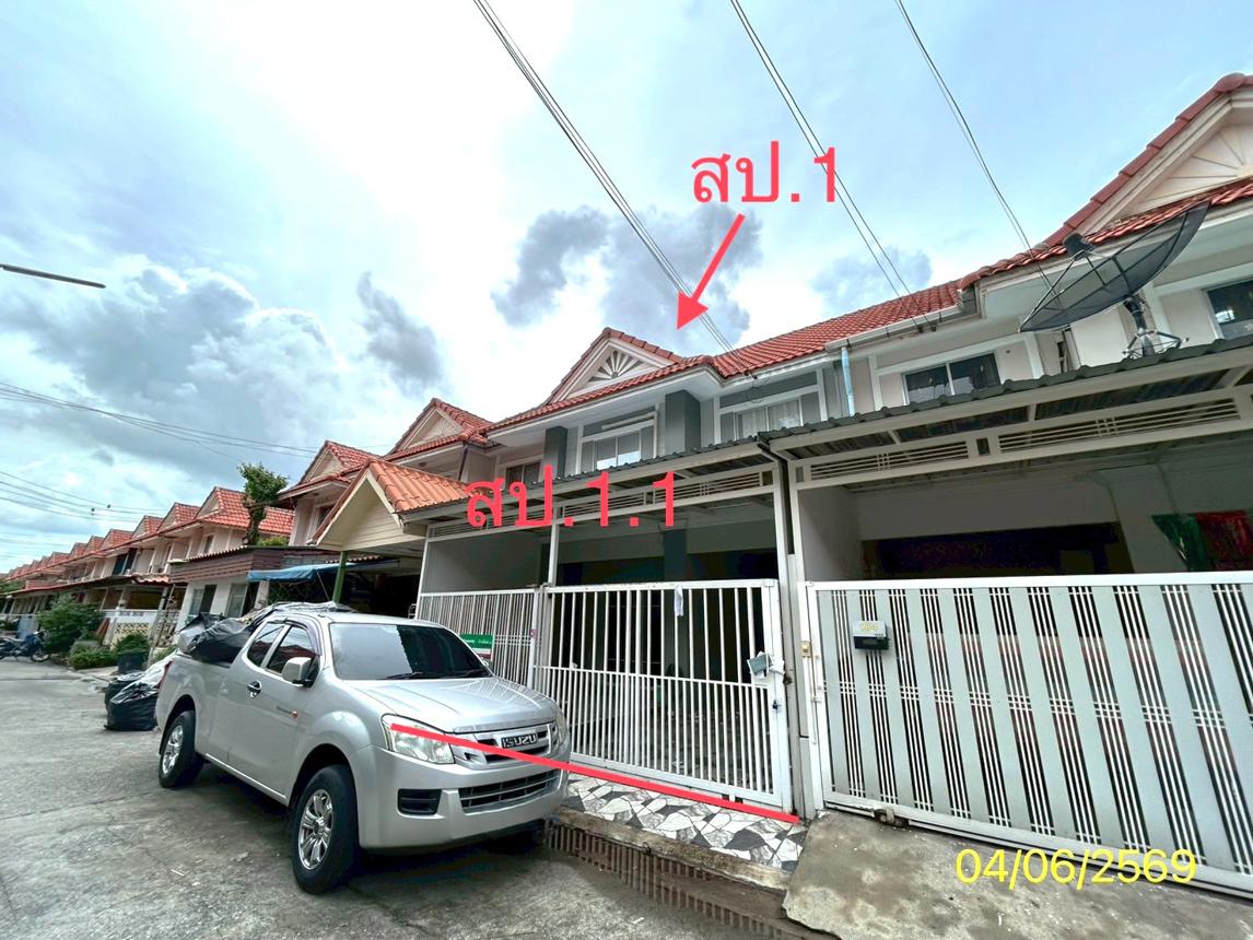 รูป ทาวน์เฮ้าส์ 18 ตร.วา บ้านพฤกษา ซี คลองหลวง ปทุมธานี 1.5M - รูปที่ 9/19