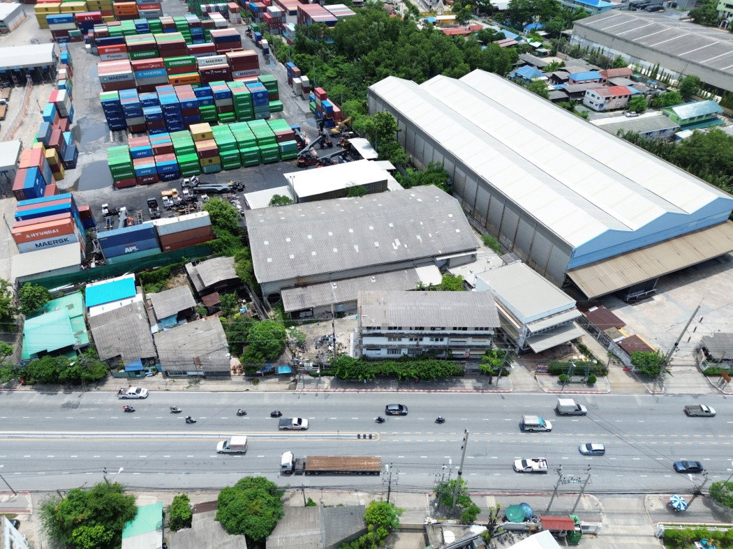รูป ขายที่ดินผังสีม่วง 839 ตรว ติดถ.ปู่เจ้าสมิงพราย พระประแดง เหมาะโรงงาน โกดัง คลังสินค้า ทำการค้า - รูปที่ 5/11