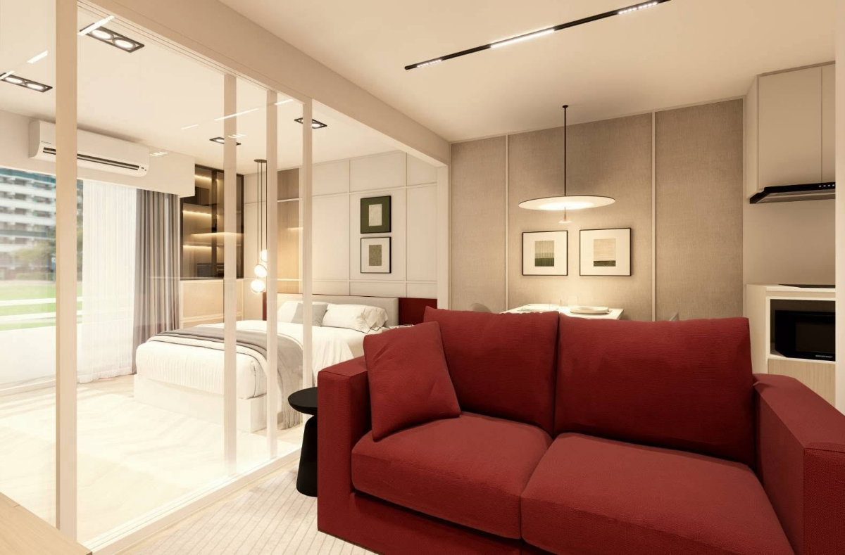 รูป 🏢✨ ขายคอนโดห้อง Penthouse ทำเลย่านเศรษฐกิจ เหมาะสำหรับอยู่อาศัยหรือลงทุน ✨🏢 C1MG100304 - รูปที่ 4/14