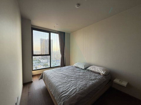 🚩 For Rent Condo IDEO Q SUKHUMVIT 36 Building A, Floor 25,1 bed room, Room size 44.00 sqm