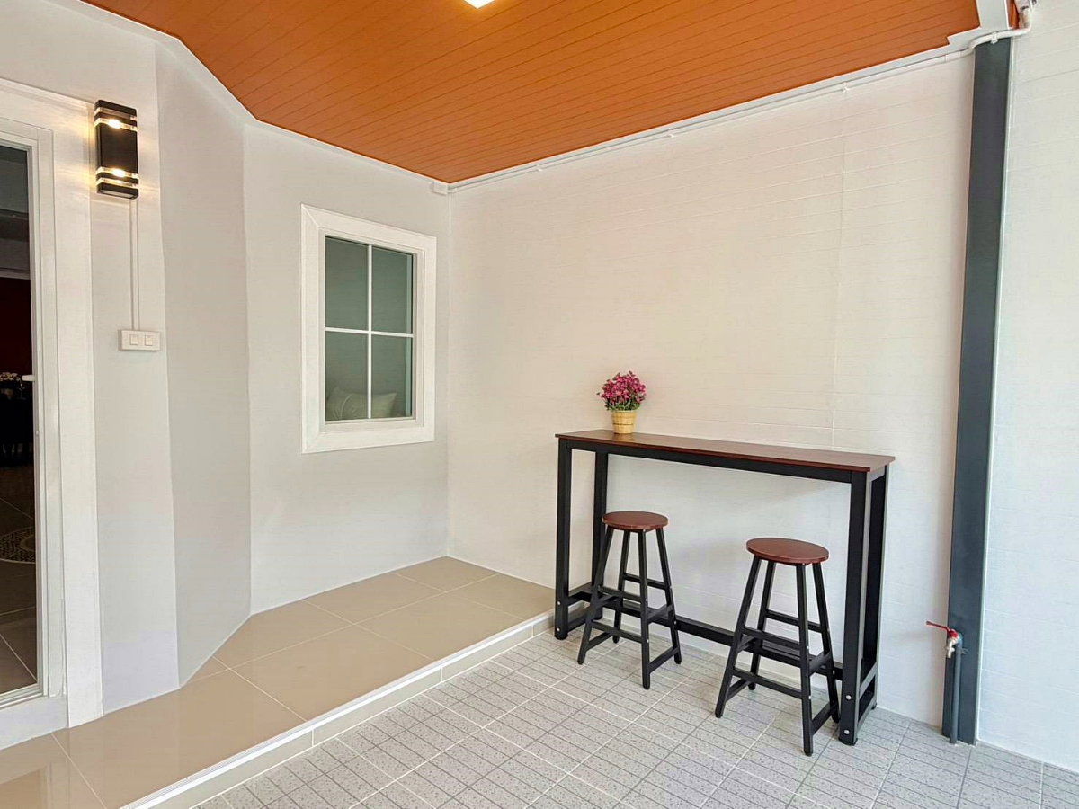 รูป AF. บ้านสวย 4 ห้องนอน มีระเบียงหน้าบ้าน #หมู่บ้านจันทิมา ธานี บางใหญ่ ใกล้เซ็นทรัล เวสเกต - รูปที่ 4/24