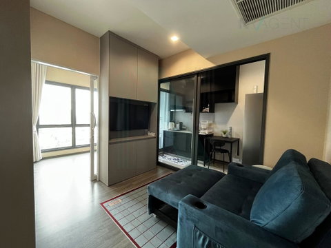 ให้เช่าคอนโด เดอะริช สาทร - ตากสิน อาคาร 1 ชั้น 21 1 BED PLUS ขนาด 42 ตรม ใกล้ BTS วงเวียนใหญ่ 100 เมตร