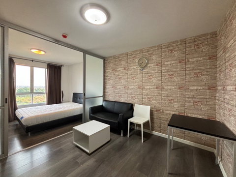 📌𝐔𝐏𝐃𝐀𝐓𝐄 𝐑𝐎𝐎𝐌 𝟐𝟎𝟐𝟔📌 Condo for rent, Campus Resort Bangna [Beautiful room, good price + washing machine] LINE ID: atccity 💻