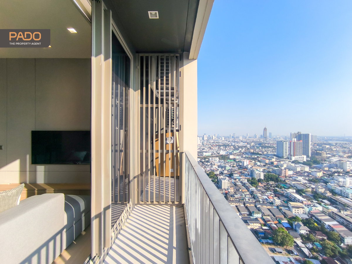 รูป ขาย - 2 นอน 2 น้ำ / 1ห้องแม่บ้าน 1ห้องน้ำแม่บ้าน / ชั้น 37 / Rhythm Charoenkrung Pavillion  - รูปที่ 5/26