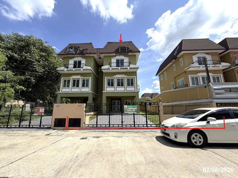 บ้านเดี่ยว 51.1 ตร.วา บางบัวทอง นนทบุรี 3.8M