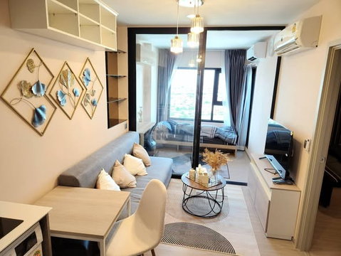 PFD-08898 Condo for rent, Aspire Erawan Prime, beautiful room, fully furnished, ready to move in, good location next to BTS Chang Erawan 🏙️✨