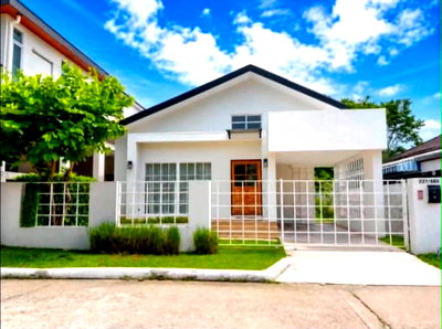ขายบ้านเดี่ยว : ขายบ้านเดี่ยวชั้นเดียว บ้านวังตาล หางดง เชียงใหม่ 2 ห้องนอน 60 ตร.ว. ราคา 3.4 ล้าน (H557) T.094-651-1456