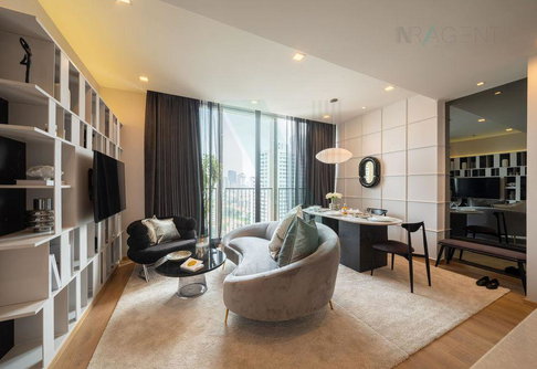 🚩Best room!🚩 ให้เช่าคอนโด โนเบิล อราวน์ สุขุมวิท 33 อาคาร 1 ชั้น 17 2 ห้องนอน ขนาด 55.00 ตรม ใกล้ The Em District