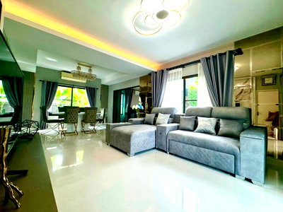 บ้านเดี่ยวให้เช่า : ให้เช่า บ้านเดี่ยว 2 ชั้น หมู่บ้านมัณฑนา 2 บางนา กม 7 *บ้านสวยม๊าก* ที่ ไลน์: @homefinder