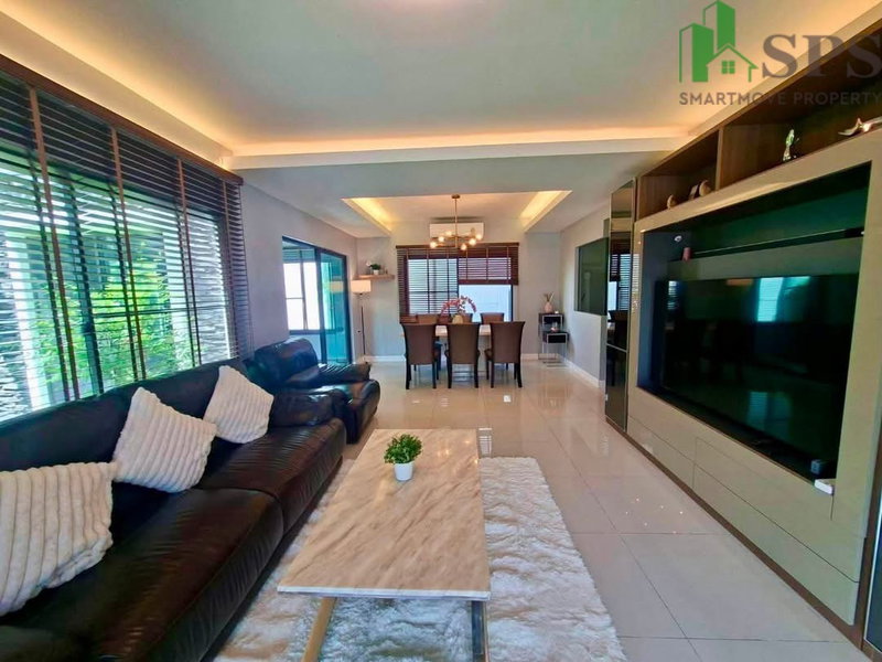 บ้านเดี่ยวให้เช่า : ให้เช่าบ้านเดี่ยว 4 ห้องนอน พร้อมเข้าอยู่ | มัณฑนา บางนา กม.7 | ติด Mega Bangna (SPSMG119)
