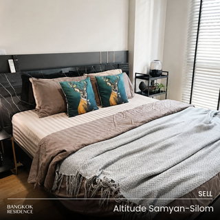 🌿Altitude Samyan-Silom ห้อง Modern Cozy🛏️ทำเลCbd ใกล้จุฬาฯ และ MRT สามย่าน