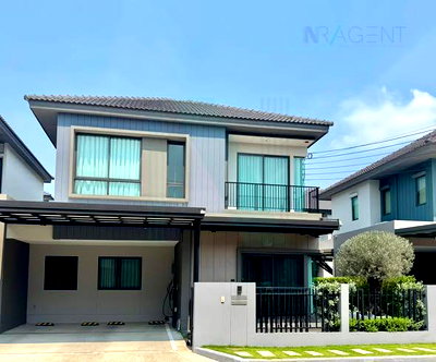 Houses for sale Nonthaburi : 📌 For Sell Twin house VENUE ID WESTGATE 2-story 3 bedroom 3 bathroom