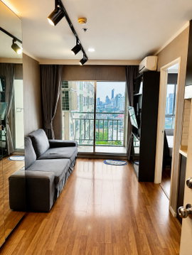 Condo for Sale | Lumpini Park Rama 9–Ratchada | Fully Furnished | High-Floor Corner Unit | Garden View