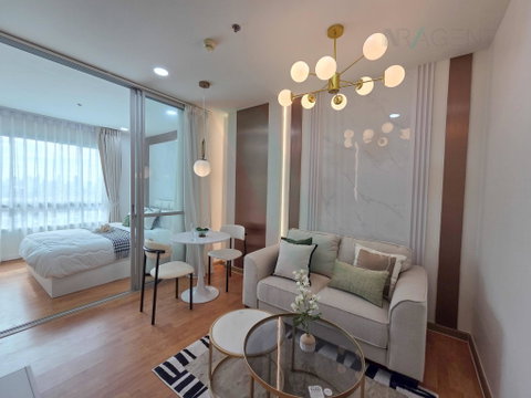 ขายคอนโด เดอะ เพรสซิเดนท์ สาทร-ราชพฤกษ์ อาคาร 1 ชั้น 8 1 ห้องนอน ขนาด 30.00 ตรม ใกล้ Metro West Town