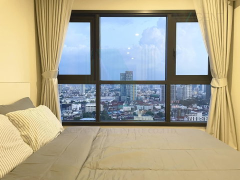 🎊 For Rent Condo THE LINE VIBE PHAHONYOTHIN Building 1, Floor 26,1 bed room, Room size 37 sqm