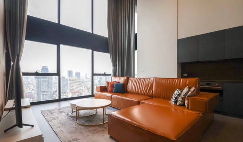 LTHC16022 - Duplex Condo for Rent Silom | The Lofts Silom | Near BTS Surasak | 95K/Month | คอนโดดูเพล็กซ์ให้เช่า เดอะ ลอฟท์ สีลม