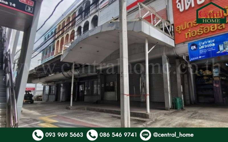 รูป อาคารพาณิชย์ 5 ชั้น 2 คูหา ติดถนนใหญ่แจ้งวัฒนะ ติด MRT - รูปที่ 1/50