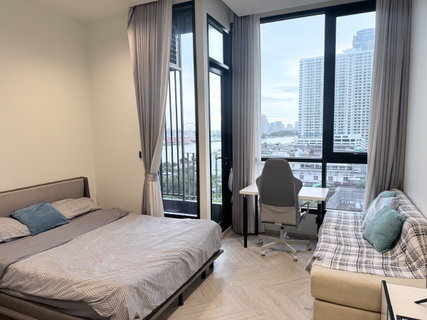 รูปภาพ Chapter Charoennakhon Riverside ชั้น 9 วิวเเม่น้ำ รับสัญญาระยะสั้น ทักไลน์ @081mrzsz