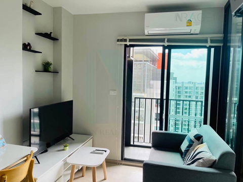 📌 ให้เช่าคอนโด นิว โนเบิล ศรีนครินทร์-ลาซาล อาคาร 1 ชั้น 17 1 ห้องนอน ขนาด 22 ตรม ใกล้ MRT ศรีลาซาล