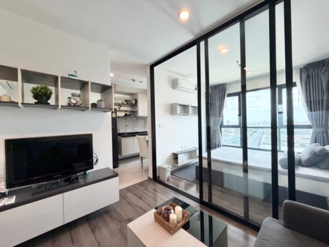 ขาย The Base Park East สุขุมวิท 77 ห้องสภาพดี แต่งสวยครบ 26.24 ตร.ม. ชั้น 21  ใกล้ BTS พระโขนงและอ่อนนุช