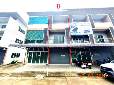 อาคารพาณิชย์ เทศบาลตำบลสันกำแพง : อาคารพาณิชย์ 16.9 ตร.วา เปี่ยมสุขพลาซ่าร์ สันกำแพง เชียงใหม่ 1.8M