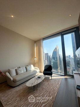 200m To BTS Chit Lom | 30th-Floor 1-BR Scope Langsuan (ID 1476660)