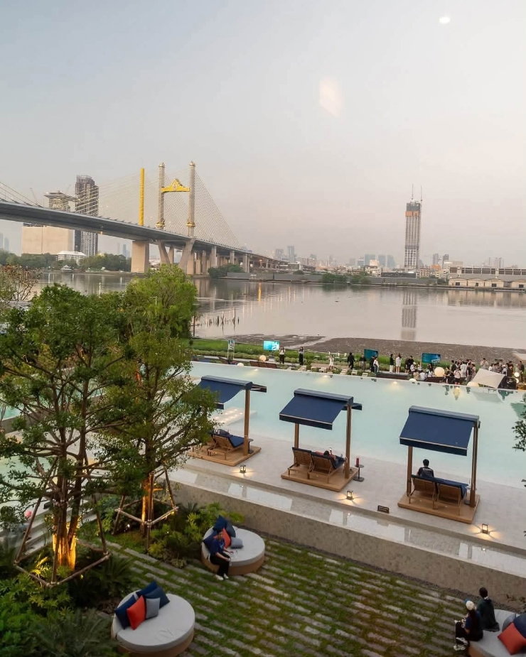รูป คอนโดใหม่ติดแม่น้ำดจ้าพระยา นู เนเวอเรส เฟอนิเจอร์ครบ พร้อมเข้าอยู่อาศัย - รูปที่ 9/12