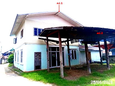 บ้านเดี่ยว วังสะพุง เลย : บ้านเดี่ยว 104.3 ตร.วา วังสะพุง เลย 1.2M