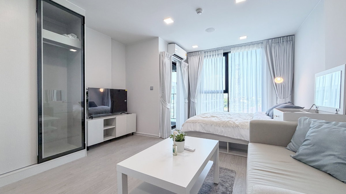 รูป 📍 Atmoz Oasis อ่อนนุช (เดินเพียง 400 เมตรถึง MRT ศรีนุช) ห้องสวยพร้อมอยู่ LINE @starcondo - รูปที่ 6/12