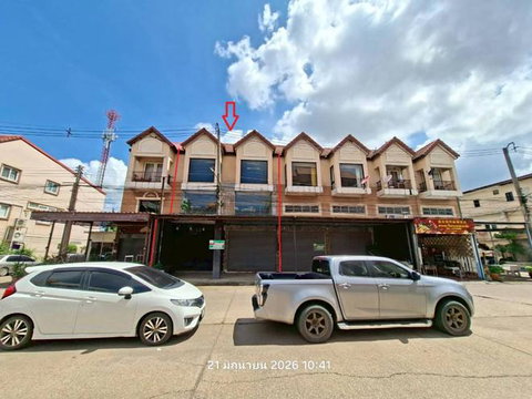 อาคารพาณิชย์ 34 ตร.วา บ้านสวนพฤกษา ซิตี้พาร์ค ศรีมหาโพธิ ปราจีนบุรี 4.2M
