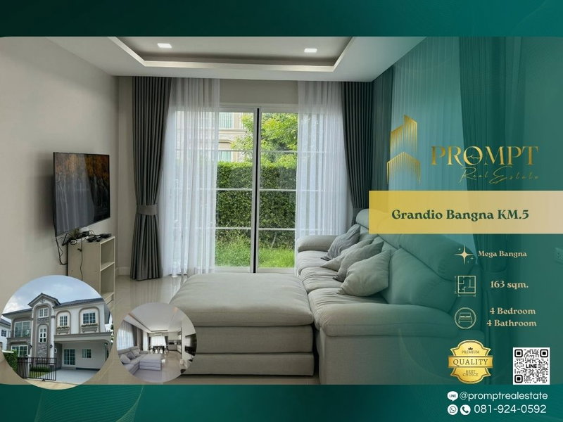 Houses for rent : GH01294 - Grandio Bangna KM.5 : MegaBangna 