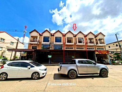 อาคารพาณิชย์ ปราจีนบุรี : อาคารพาณิชย์ 34 ตร.วา บ้านสวนพฤกษา ซิตี้พาร์ค ศรีมหาโพธิ ปราจีนบุรี 5.4M