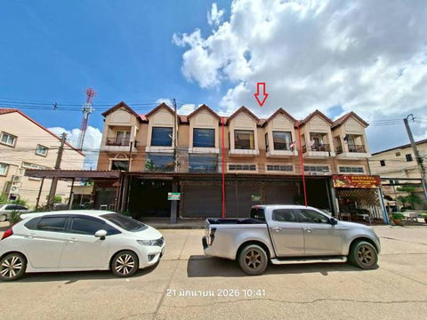 อาคารพาณิชย์ 34 ตร.วา บ้านสวนพฤกษา ซิตี้พาร์ค ศรีมหาโพธิ ปราจีนบุรี 5.4M
