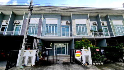 เช่าทาวน์โฮม เซฟวัน โก ศรีสมาน : 🏡 บ้านให้เช่า โครงการ Gusto ดอนเมือง – สรงประภา 4 ห้องนอน 3 ห้องน้ำ หลังใหญ่ ทำเลหน้าสวน บรรยากาศเงียบสงบ พร้อมเข้าอยู่ 
