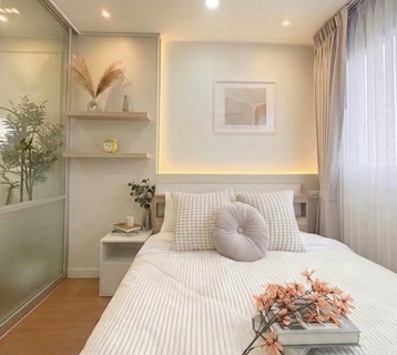 ขายคอนโด ลุมพินี รามอินทรา-ลาดปลาเค้า 2  ห้องสวย พร้อมเฟอร์นิเจอร์ใหม่หมด