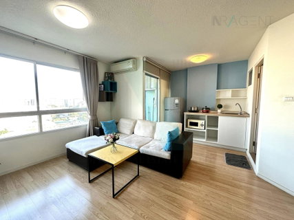 รูปภาพ 🚩 For rent condo LUMPINI VILLE ONNUT - LAT KRABANG Building 1, Floor 7,2 bed room, Room size 52.00 sqm