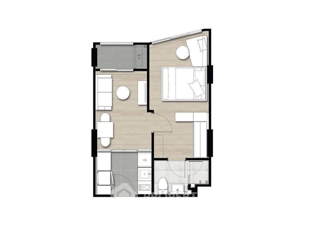 รูป คอนโด 1 ห้องนอน The Nest Sukhumvit 71 ใกล้ BTS พระโขนง (ID 3160994) - รูปที่ 9/11
