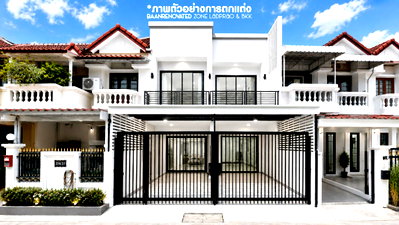 ขายทาวน์โฮม : ขายด่วน บ้านทาวน์เฮ้าส์ 2 ชั้น ซอยลาดพร้าว 41/1 ใกล้รถไฟฟ้าเดินไปได้
