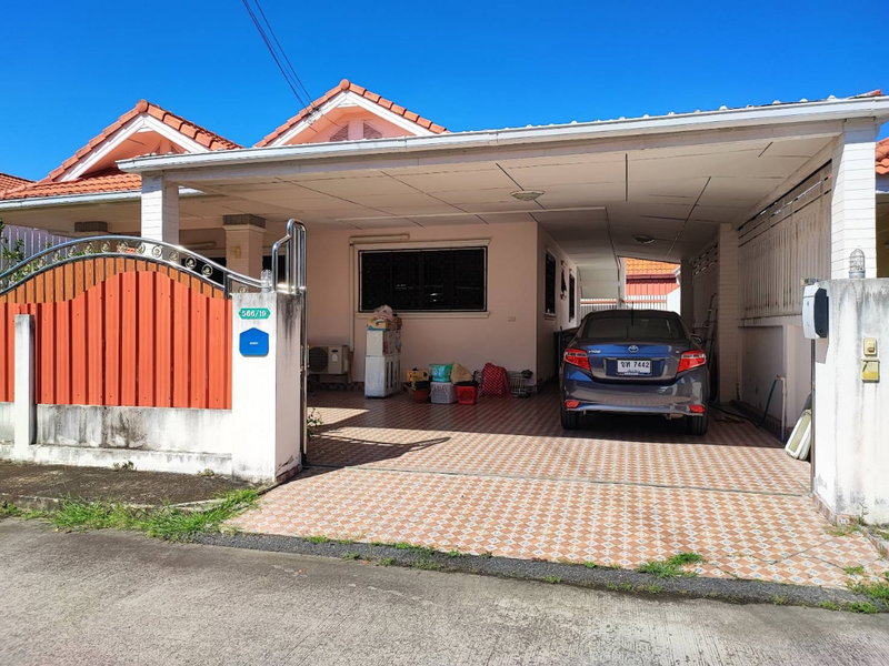 ขายบ้านเดี่ยว : ขายบ้านเดี่ยวชั้นเดียว หมู่บ้านวิลล่านาบัว สันทราย เชียงใหม่ เจ้าของขายเอง 2.1 ล้านบาท ใกล้ม.แม่โจ้ 59.6 ตรว.