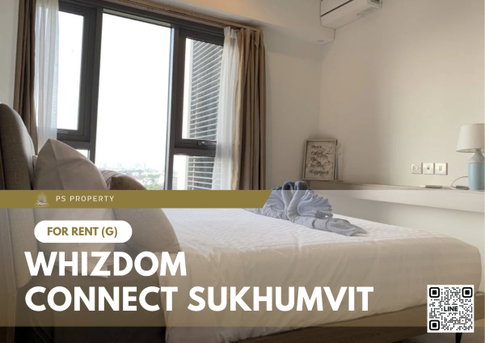 ให้เช่า 💫🏢 Whizdom Connect Sukhumvit 🏢💫 one bedroom บิ้วอินเฟอร์ครบ ห้องสวย  ใกล้ BTS,แหล่งช้อปปิ้ง 🚆🛍️