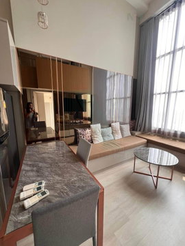 📌 ให้เช่าคอนโด ไนท์บริดจ์ ไพร์ม สาทร อาคาร 1 ชั้น 41 Duplex ขนาด 44.00 ตรม ใกล้ Empire Tower