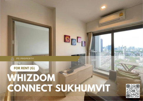 ให้เช่า 📍 Whizdom Connect Sukhumvit 📍 เฟอร์นิเจอร์ และ เครื่องใช้ไฟฟ้าครบ ใกล้ BTS ปุณณวิถี