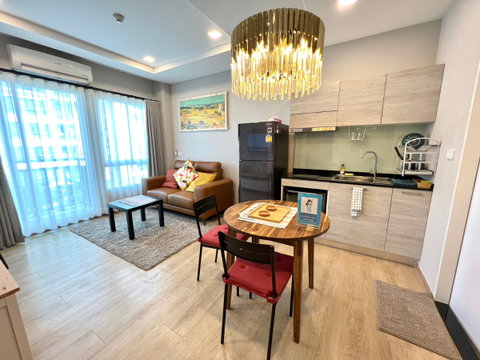 📌18,000 THB/month for a 2-bedroom unit! Don't hesitate!💢😍 2-bedroom unit in a new Oxford building, great price, 4th floor. Book now!🎀🚩