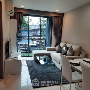 คุ้มค่า 1 ห้องนอน Trapezo Sukhumvit 16 ใกล้ MRT ศูนย์สิริกิติ์ 300 เมตร (ID 891425)