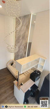 A69-079 Condo for rent, Landmark @ Grand Station, 2-bedroom double volume unit, near BTS and Ramintra Expressway.