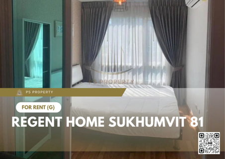 รูปภาพ For rent 📍 Regent Home Sukhumvit 81 📍 near BTS On Nut, complete with furniture and electrical appliances.