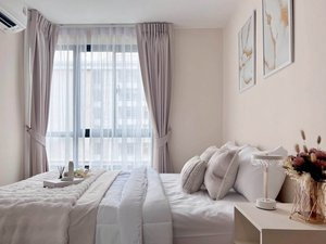 🔥 ห้องสวยพร้อมอยู่! The Belgravia @ Ratchada 17 ใกล้ MRT สุทธิสาร 30 ตร.ม. เพียง 18,000 บาท 🔥FD-084051