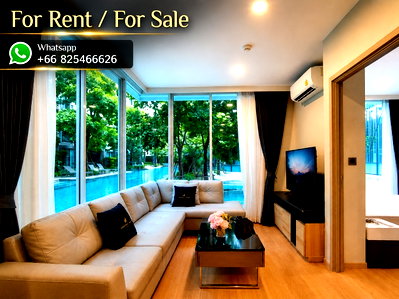 คอนโดให้เช่า : 🔥 Rare Pool Access Unit | The Only One Available in the Project | Luxury Condo for Rent in Thonglor Direct Pool Access  Fully Furnished BTS Thong lor